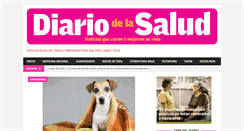 Desktop Screenshot of diariodelasalud.com